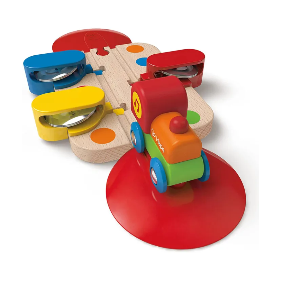 Tambourine Tune Track 鈴鼓音軌木製火車玩具