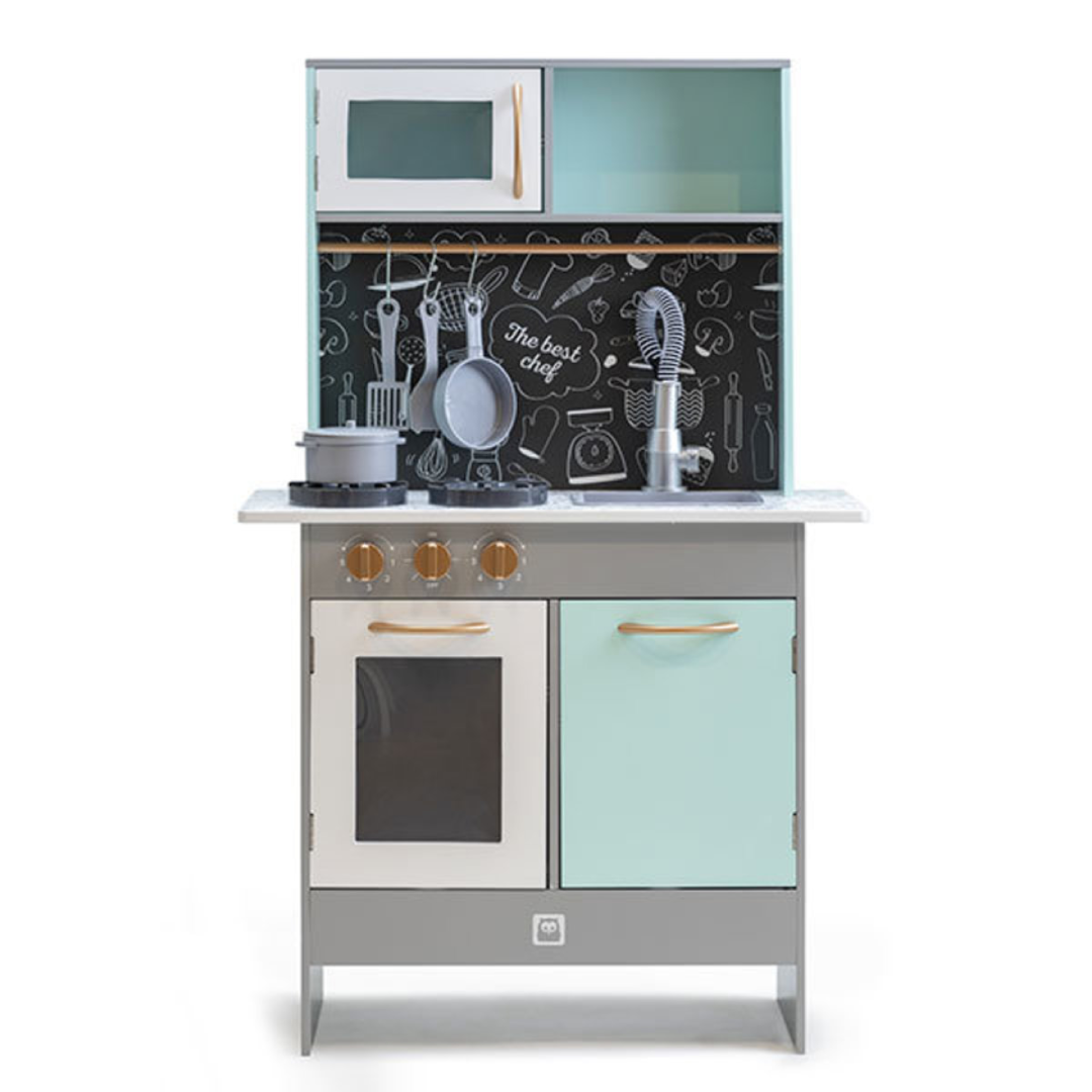 Cocina Retro Green Play Kitchen 復古綠色兒童廚房組合