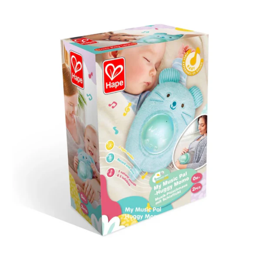 My Music Pal Huggy Momo 孕期搖籃曲小夜燈毛絨兔毛毛