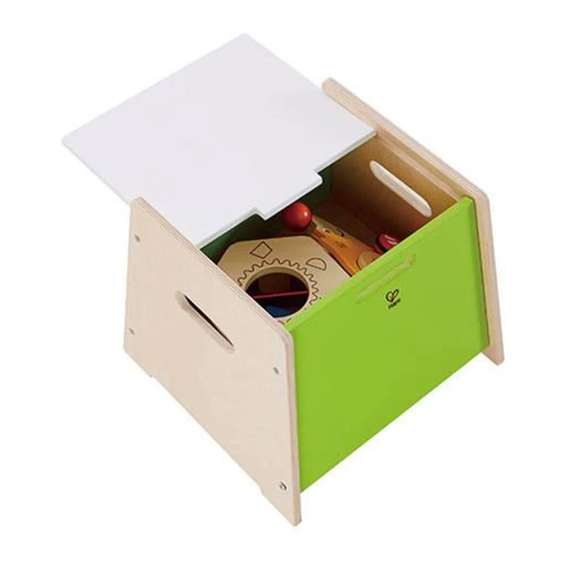 Sit and Stow Stool 木製收納凳