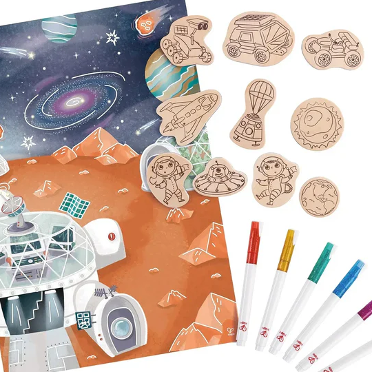 Mars Life DIY Magnets 太空自製磁鐵藝術套裝