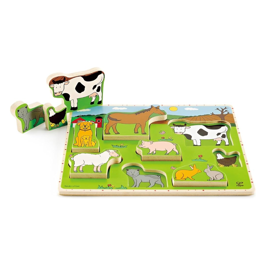 Farm Animals Stand Up Puzzle 農場動物直立拼圖