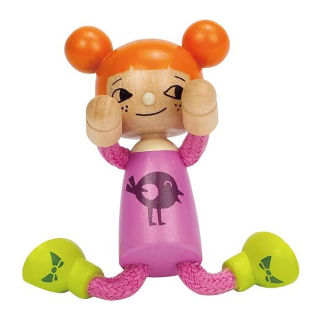 Wooden Doll Mom 木製媽媽娃娃