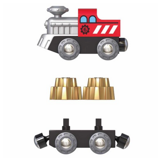Cogwheel Train 木製齒輪火車頭