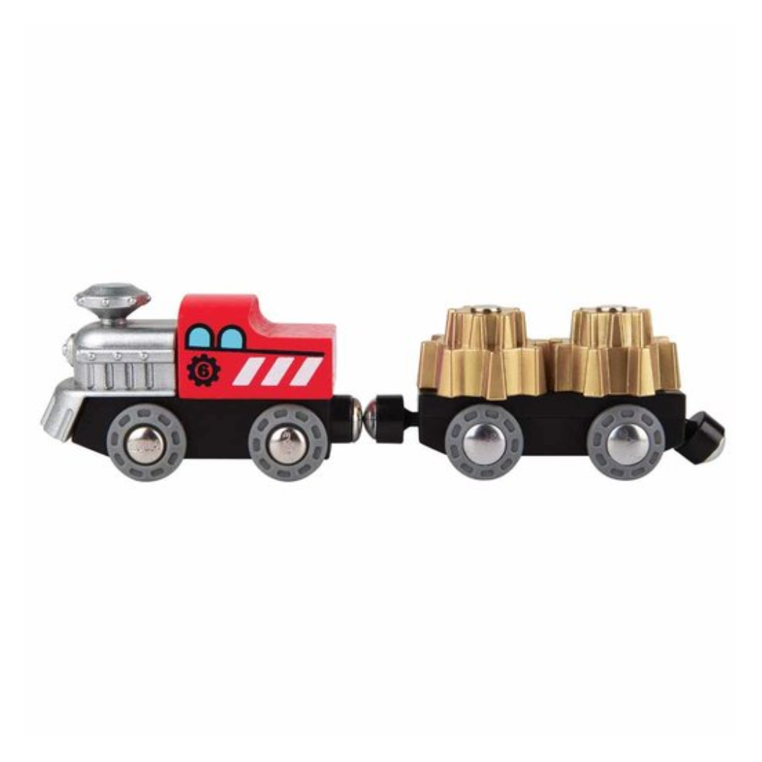Cogwheel Train 木製齒輪火車頭
