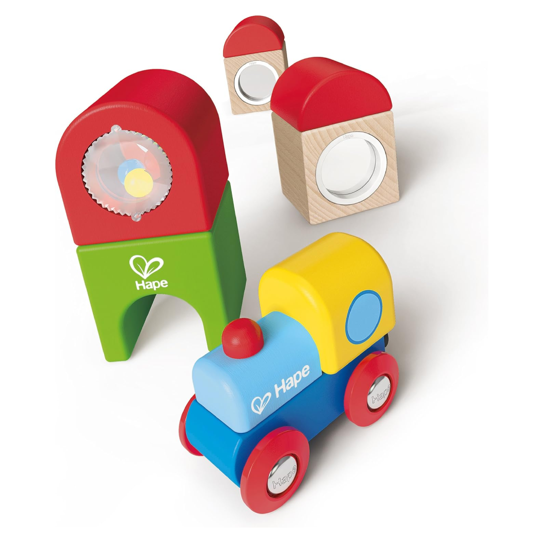 Station Building Block Set 木製車站積木套裝
