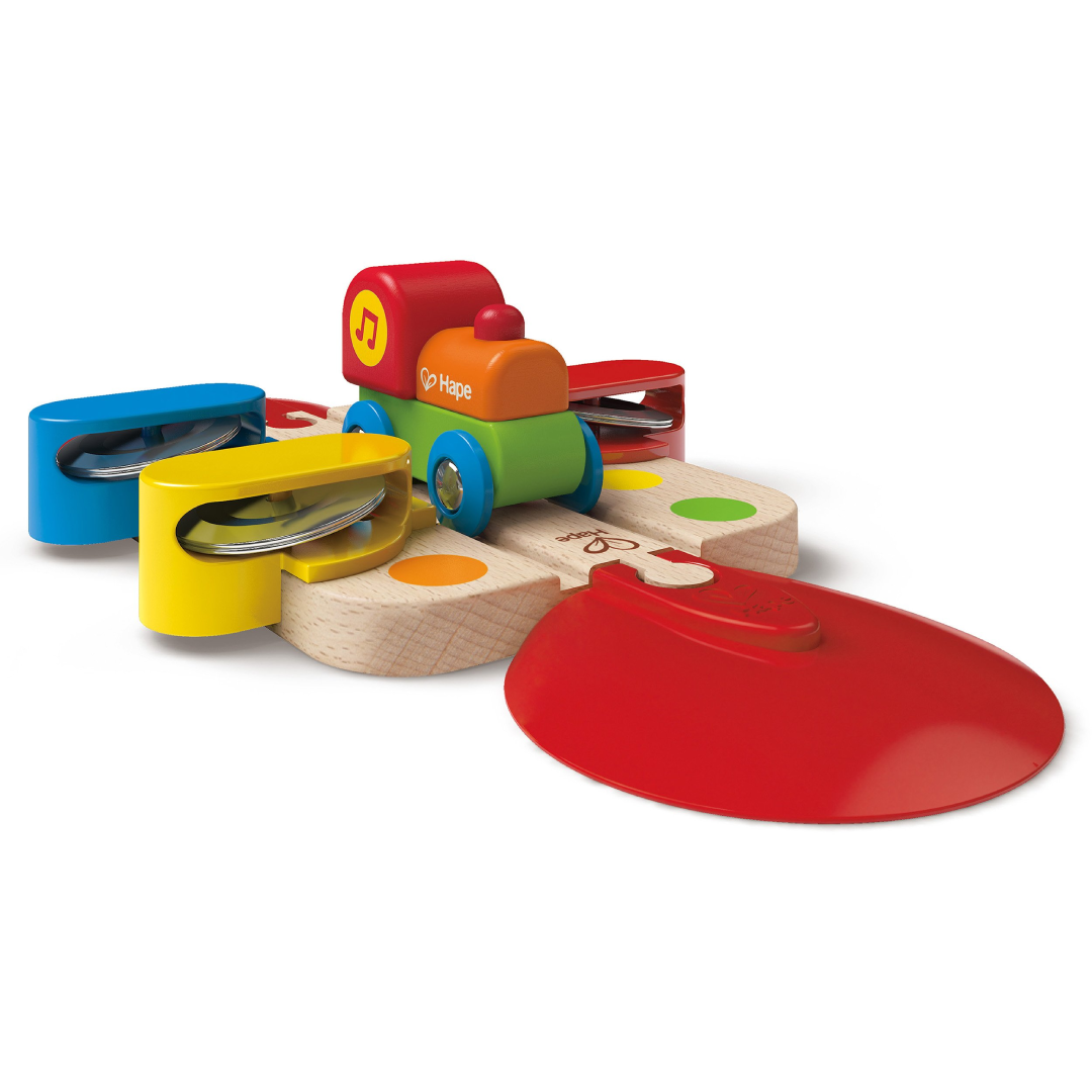 Tambourine Tune Track 鈴鼓音軌木製火車玩具