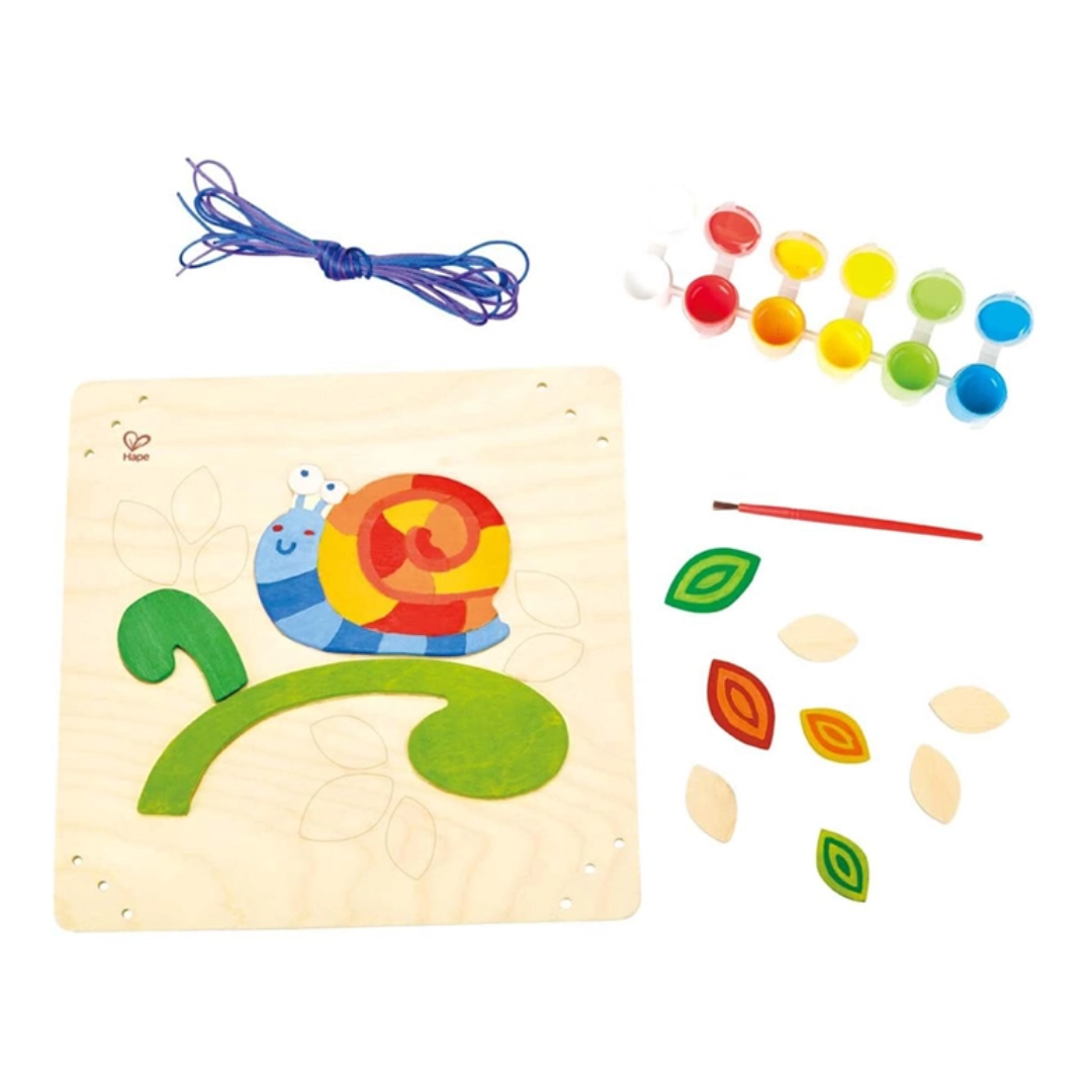 Happy Snail Paint and Frame 愉快的蝸牛油漆和框架