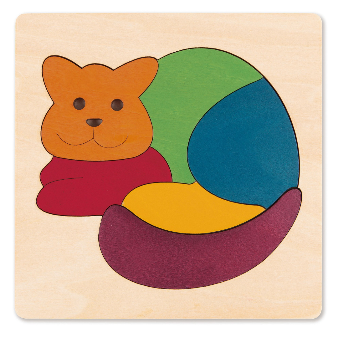 Rainbow Cat Wooden Puzzle 彩虹貓咪木製拼圖