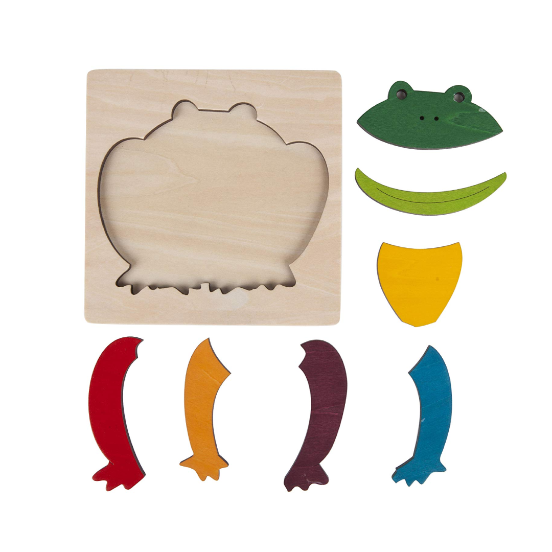 Rainbow Cat Wooden Puzzle 彩虹貓咪木製拼圖