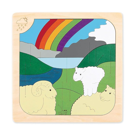 Pioggia & Arcobaleno 驟變的天氣「雨與彩虹」拼圖