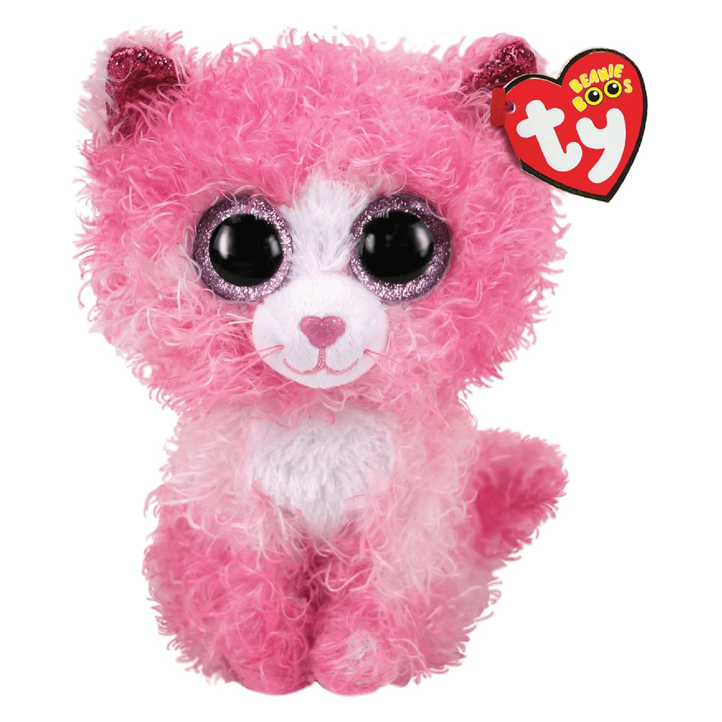 Reagan Cat with Pink Curly Hair 粉紅卷毛猫雷根